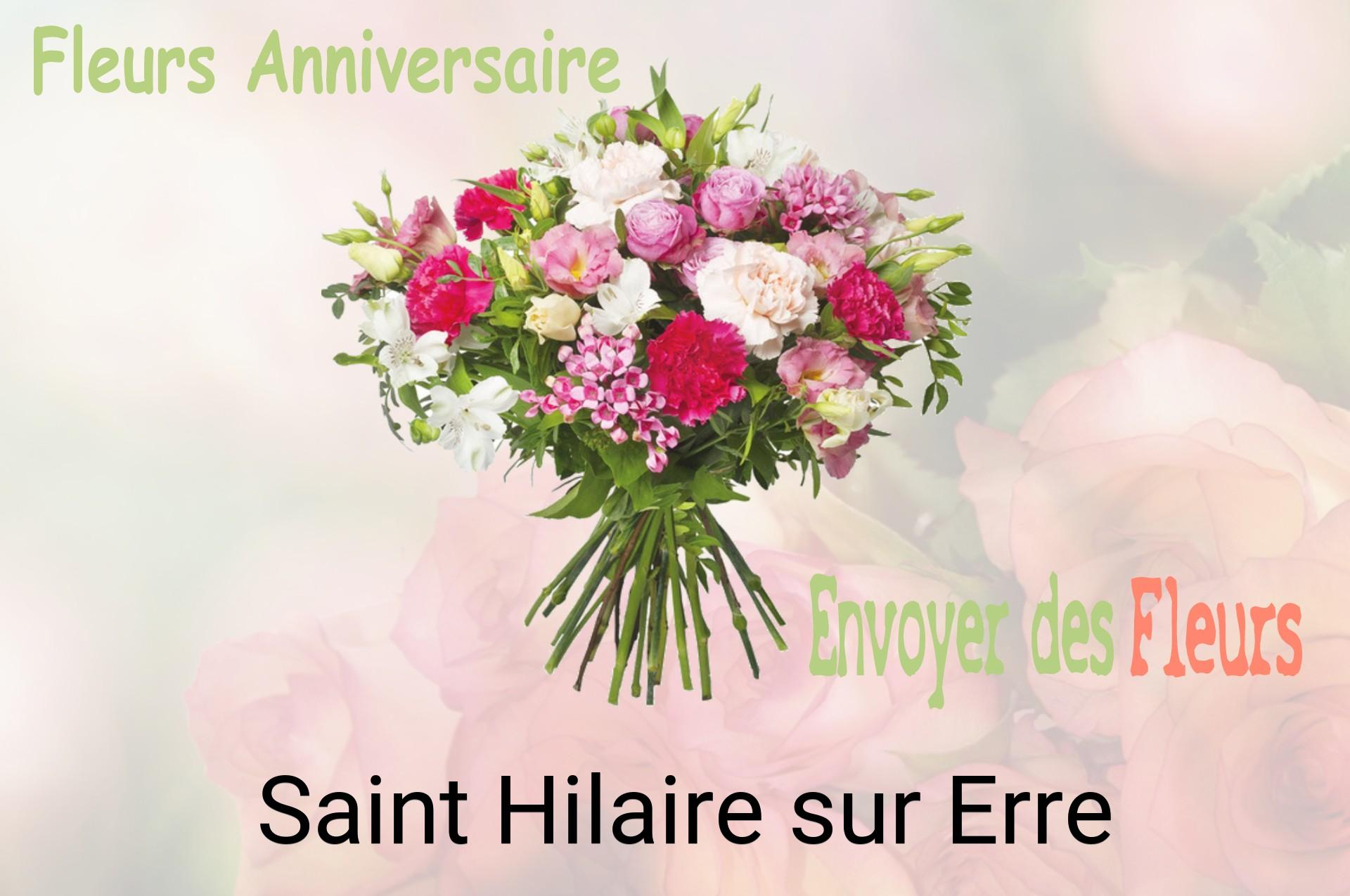 Bouquet de fleurs d’anniversaire livré à Saint-Hilaire-sur-Erre
